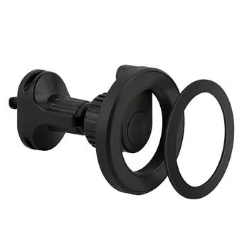 UNIQ magnetisk feste for Trelix Car Air Vent Mount, svart/midnight black.