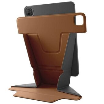 UNIQ-etui for Ryze 360 iPad Pro 11" (2024) i karamellbrun farge.