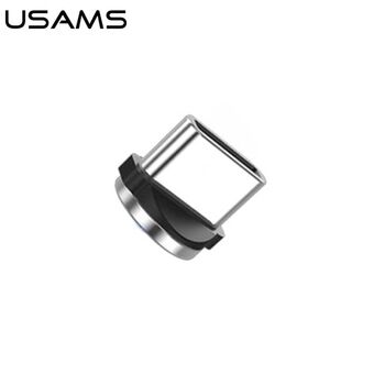 USAMS Adapter magnetisk USB-C bulk sølv/silver SJ159USBTA (US-SJ159)