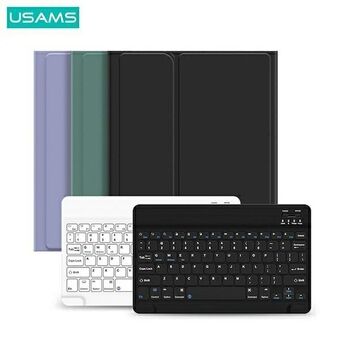 USAMS Winro-deksel med tastatur iPad Pro 11" grønt deksel-hvitt tastatur/grønt deksel-hvitt tastatur IP011YRXX02 (US-BH645)