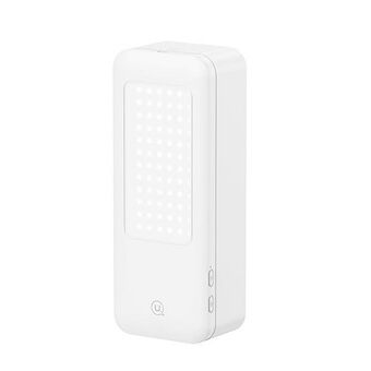 USAMS Multifunksjonell telefonholder med LED-lampe hvit/white ZB26501 (US-ZB265)