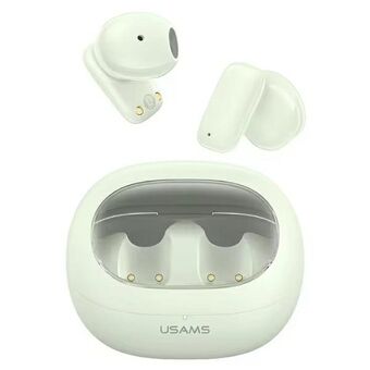 USAMS Bluetooth 5.3 TWS TD Series trådløse ørepropper grønn BHUTD04 (TD22)