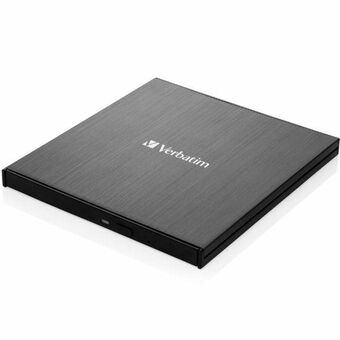 Verbatim Ekstern Slimline Blu-ray-brenner + USB 3.0-kabel svart 43890