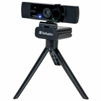 Verbatim Webcam med mikrofon Full HD 1080p AWC-03 svart/black 49580