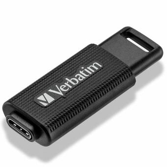 Verbatim Pendrive 128GB USB-C svart/svart 49459