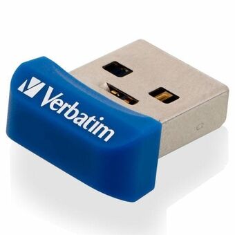 Verbatim Pendrive 64GB USB-A 3.2 NANO blå/blue 98711