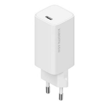 Xiaomi lader nett Fast Charger 65W GaN + Kabel USB Type-C PD 3.0 hvit/white 29188