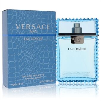 Versace Man by Versace - Eau Fraiche Eau De Toilette Spray (Blue) 100 ml - for menn