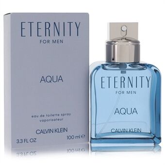 Eternity Aqua by Calvin Klein - Eau De Toilette Spray 100 ml - for menn