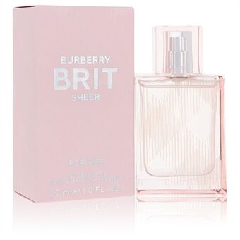 Burberry Brit Sheer by Burberry - Eau De Toilette Spray 30 ml - for kvinner