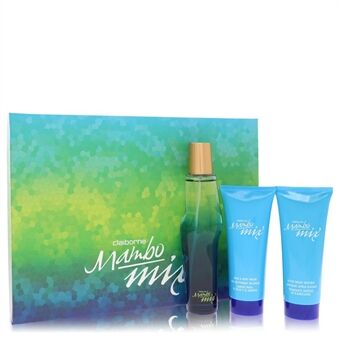 Mambo Mix by Liz Claiborne - Gift Set -- 3.4 oz Eau De Cologne Spray + 3.4 oz After Shave Soother + 3.4 oz Shower Gel - for menn