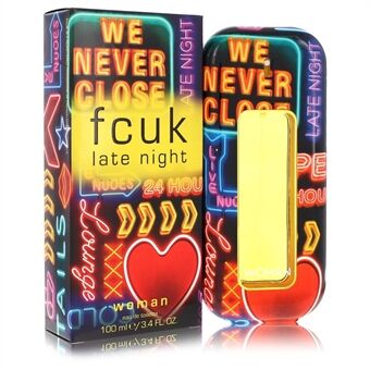 FCUK Late Night by French Connection - Eau De Toilette Spray 100 ml - for kvinner