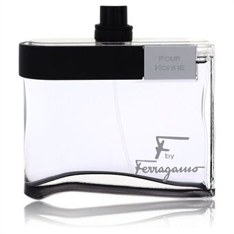 F Black by Salvatore Ferragamo - Eau De Toilette Spray (Tester) 100 ml - for menn