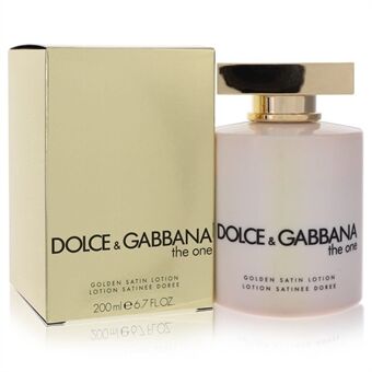 The One by Dolce & Gabbana - Golden Satin Lotion 200 ml - for kvinner