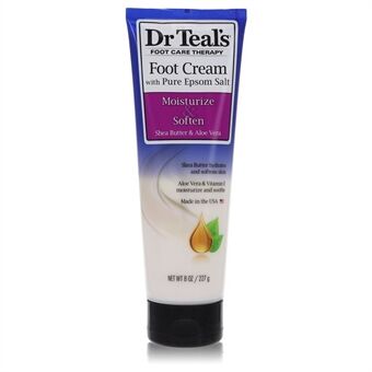 Dr Teal\'s Pure Epsom Salt Foot Cream by Dr Teal\'s - Pure Epsom Salt Foot Cream with Shea Butter & Aloe Vera & Vitamin E 240 ml - for kvinner