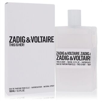 This is Her by Zadig & Voltaire - Eau De Parfum Spray 100 ml - for kvinner