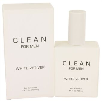 Clean White Vetiver by Clean - Eau De Toilette Spray 100 ml - for menn