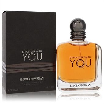 Stronger With You by Giorgio Armani - Eau De Toilette Spray 100 ml - for menn