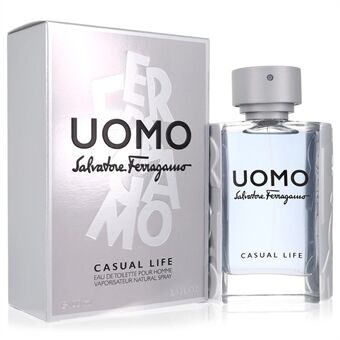 Salvatore Ferragamo Uomo Casual Life by Salvatore Ferragamo - Eau De Toilette Spray 100 ml - for menn