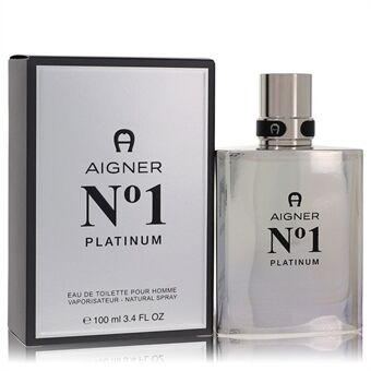 Aigner No. 1 Platinum by Etienne Aigner - Eau De Toilette Spray 100 ml - for menn