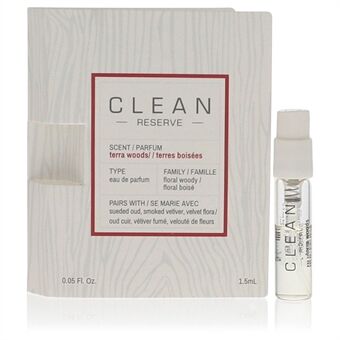 Clean Terra Woods Reserve Blend by Clean - Vial (sample) 1 ml - for kvinner