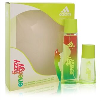 Adidas Fizzy Energy by Adidas - Gift Set -- 2.5 oz Eau De Toilette Spray + 1 oz Eau De Toilette Spray - for kvinner