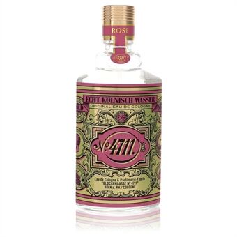 4711 Floral Collection Rose by 4711 - Eau De Cologne Spray (Unisex Tester) 100 ml - for menn