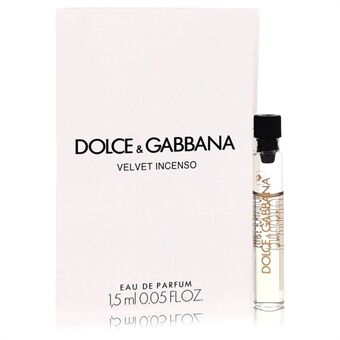 Dolce & Gabbana Velvet Incenso by Dolce & Gabbana - Vial (sample) 1 ml - for kvinner