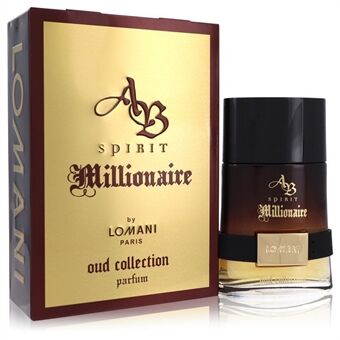 Spirit Millionaire Oud Collection by Lomani - Eau De Parfum Spray (Unboxed) 100 ml - for menn