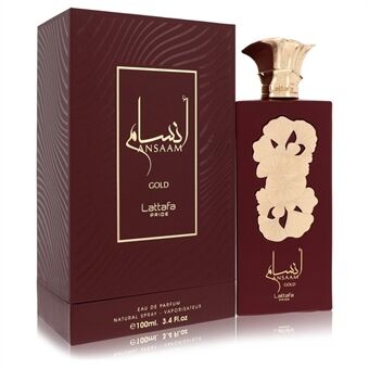 Lattafa Pride Ansaam Gold by Lattafa - Eau De Parfum Spray (Unisex) 100 ml - for kvinner