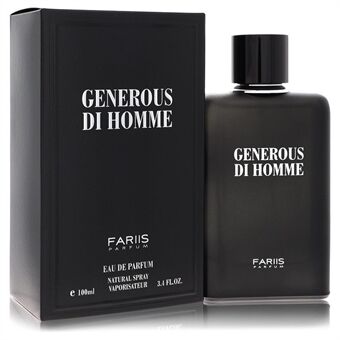 Fariis Generous Di Homme by Fariis Parfum - Eau De Parfum Spray 100 ml - for menn