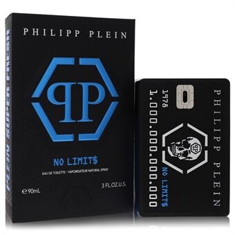 Philipp Plein No Limits Super Fresh by Philipp Plein Parfums - Eau De Toilette Spray 90 ml - for menn