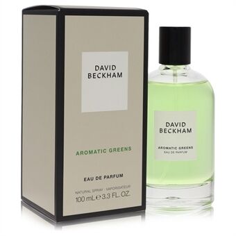 David Beckham Aromatic Greens by David Beckham - Eau De Parfum Spray (Unisex) 100 ml - for menn