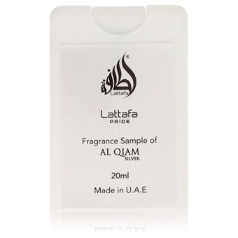 Lattafa Pride Al Qiam Silver by Lattafa - Eau De Parfum Spray (Unisex Tester) 20 ml - for menn