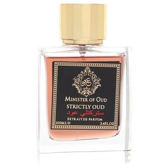 Minister Of Oud Strictly Oud by Fragrance World - Extrait De Parfum Spray (Unboxed) 100 ml - for menn