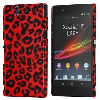 Lepard Cover Protection Xperia Z (rød)