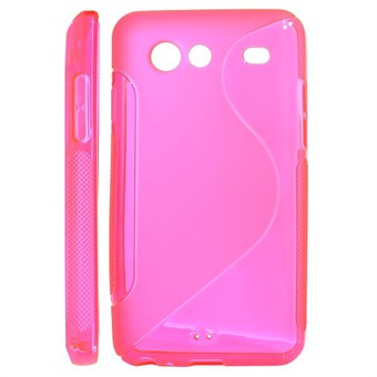 S-Line deksel Galaxy S Advance (rosa)