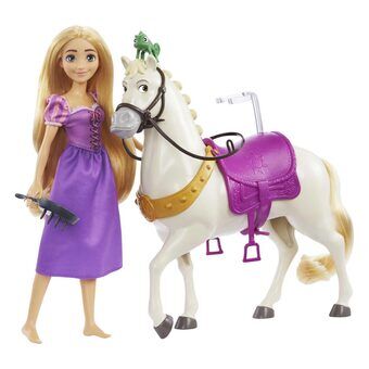 Disney Prinsesse Dukke - Rapunzel og Maximus