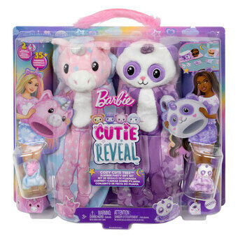 Barbie Cutie Reveal Mote Dukke Pyjamasfest