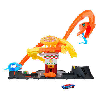 Hot Wheels City Slange & Pizzabutikk Lekesett