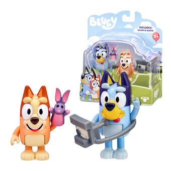 Bluey & Bingo Lekefigurer, 2 stk.