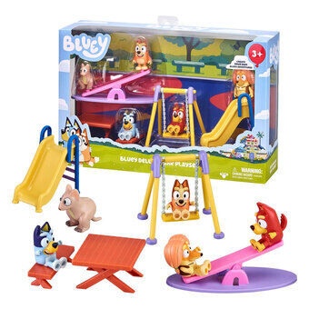 Bluey Lekeplass Deluxe Lekesett