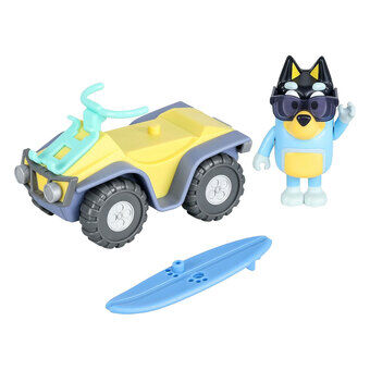 Bluey Beach Quad Lekefigur