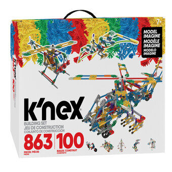 K\'Nex Byggesett 100 Modeller, 863deler.