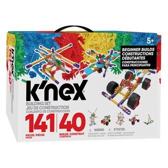 K\'Nex Classics - Nybegynner 40 Modeller Byggesett, 141deler.