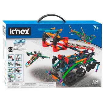 K\'Nex Byggesett 60 Modeller, 395 deler.