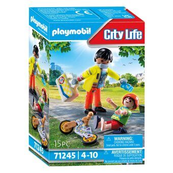 Playmobil City Life Sykepleier med pasient - 71245