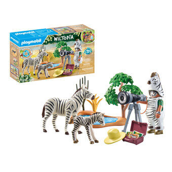 Playmobil Wiltopia På veien med dyrefotografen - 71295