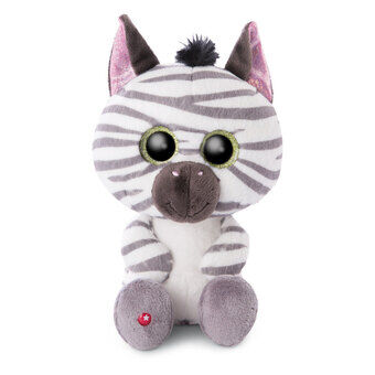 Nici Glubschis Plysjmyk Lekedyr Zebra Mankalita, 25cm