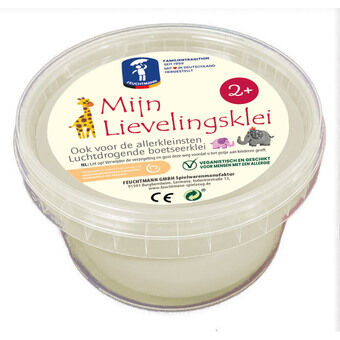 Min favoritt leire - hvit, 500gr.